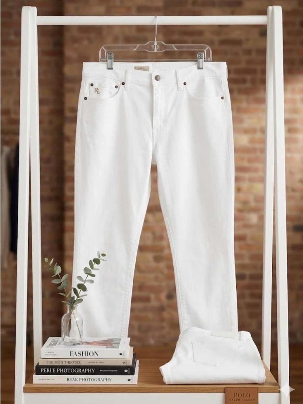 Ralph Lauren Women's White Skinny Jeans